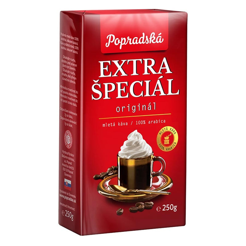 Mletá káva – Popradská Extra špeciál 250g